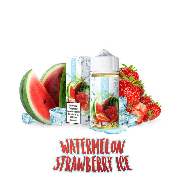 SKWEZED Watermelon Strawberry Ice 100ML available at Vape Hub Pakistan.