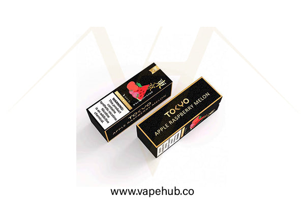 TOKYO GOLDEN SERIES Apple Raspberry Melon 30ml nicotine salt available at Vape Hub Pakistan.