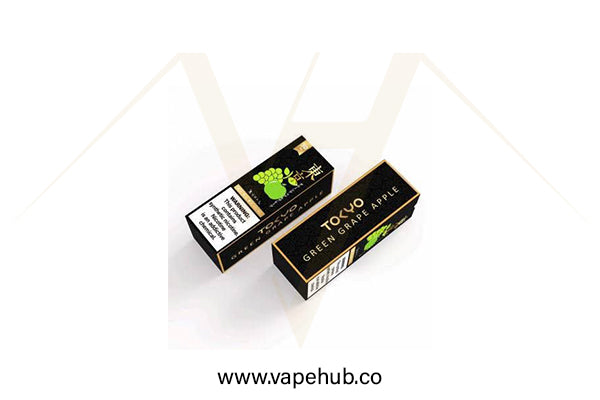 Tokyo golden series green grape apple nicotine salt 30ml at Vape Hub Pakistan.