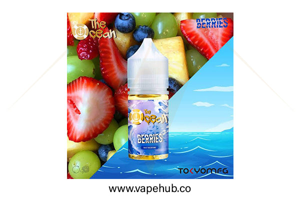 Tokyo ocean series berries nicotine salt 30ml at Vape Hub Pakistan.