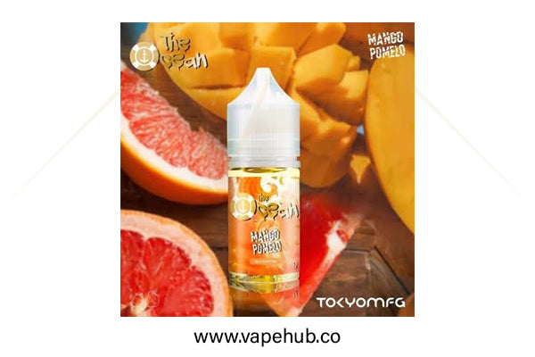 Tokyo ocean series mango pomela nicotine salt 30ml at Vape Hub Pakistan.