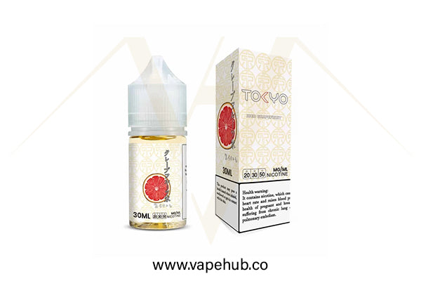 TOKYO Iced Grape Fruit 30ml nicotine salt available at Vape Hub Pakistan.