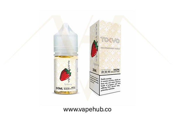 TOKYO Iced Strawberry Yakult 30ml nicotine salt available at Vape Hub Pakistan.