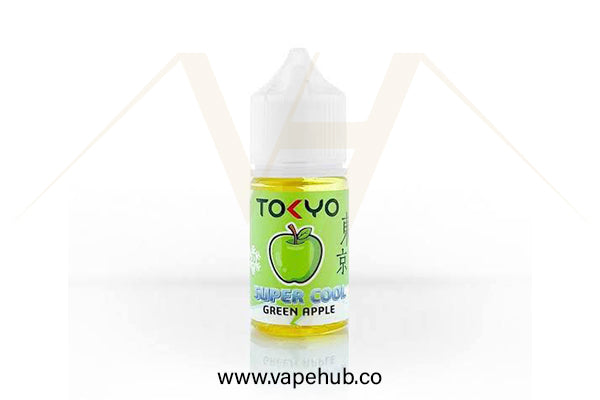 TOKYO SUPER COOL SERIES Green Apple Nic Salts 30ml ( 35, 50mg )