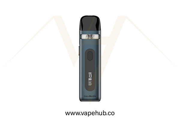 UWELL Caliburn X pod kit Ink Blue available at Vape Hub Pakistan.