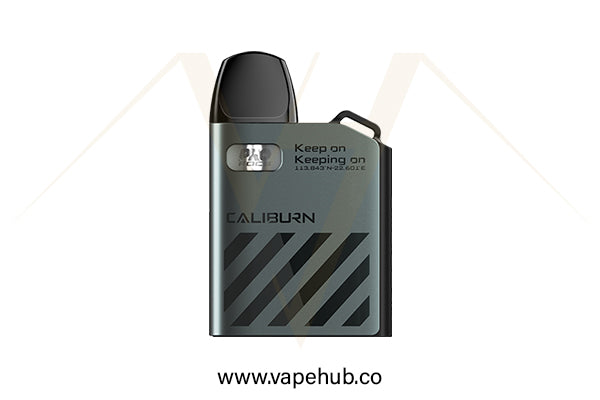 UWELL Caliburn AK2 pod kit graphite grey available at Vape Hub Pakistan.