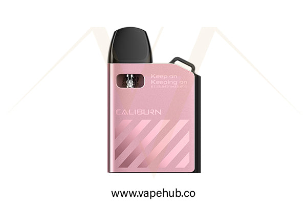 UWELL Caliburn AK2 pod kit sakura pink available at Vape Hub Pakistan.