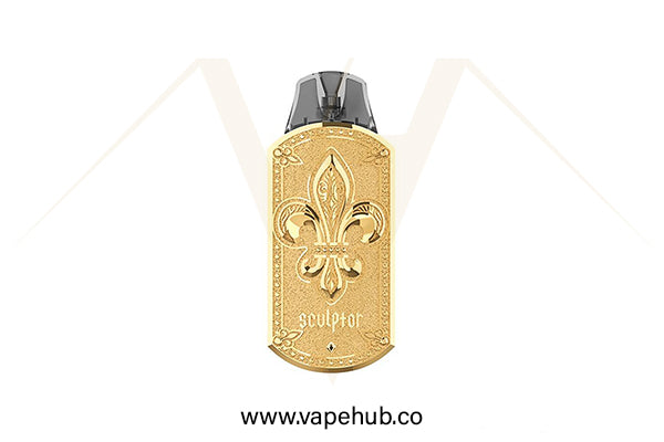 UWELL Sculptor Pod Kit gold available at Vape Hub Pakistan.