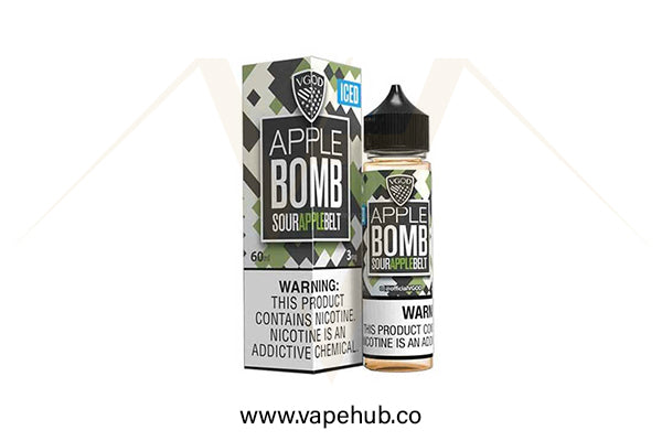 VGOD Apple Bomb Iced 60ml available at Vape Hub Pakistan.