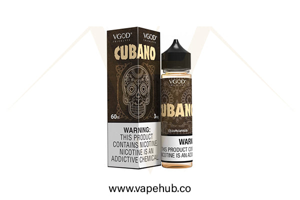 VGOD Cubano ( Rich Creamy Cigar ) 60ml available at Vape Hub Pakistan.