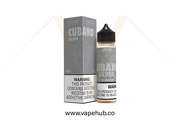 VGOD Cubano Silver 60ml available at Vape Hub Pakistan.