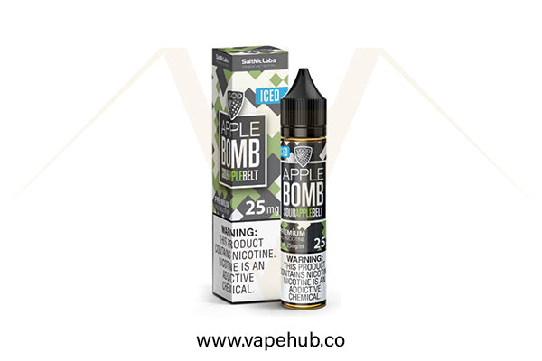 VGOD Apple Bomb Iced 30ml nicotine salt available at Vape Hub Pakistan.