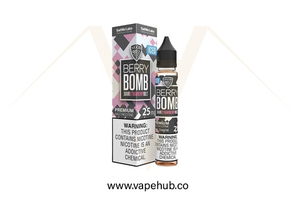 VGOD Berry Bomb Iced 30ml nicotine salt available at Vape Hub Pakistan.