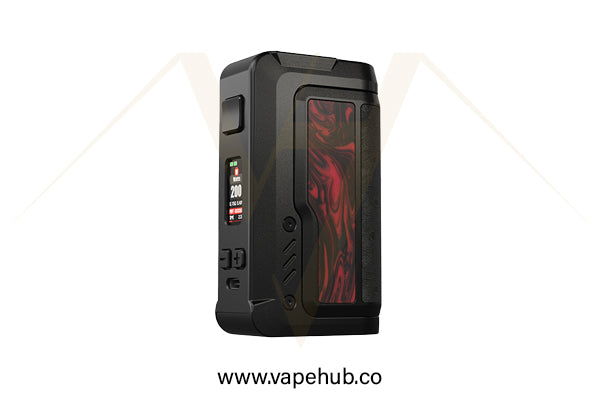 Vandy Vape Gaur 21 Box Mod flame red resin available at Vape Hub Pakistan.