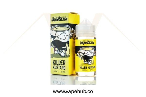 Vapetasia Killer Kustard 100ml available at Vape Hub Pakistan.