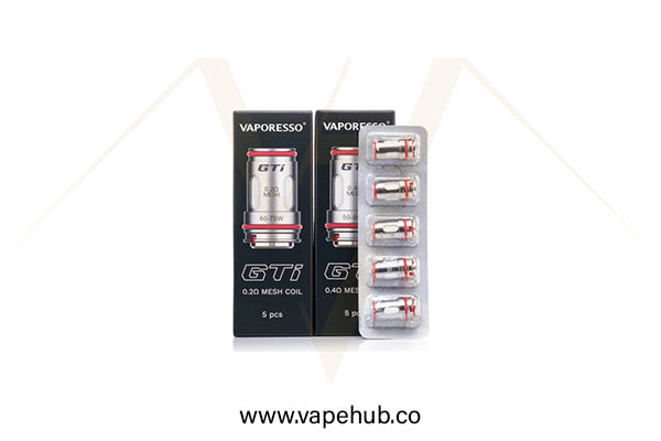 Vaporesso GTI Mesh Replacement Coils 0.2 ohm available at Vape Hub Pakistan.