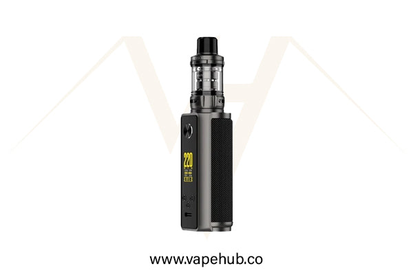 Vaporesso Target 200 Starter Kit carbon black available at Vape Hub Pakistan.