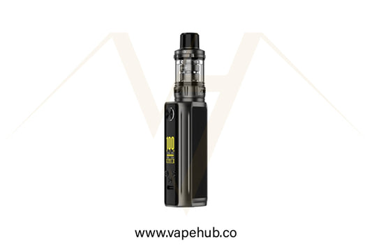 Vaporesso Target 100 Starter Kit carbon black available at Vape Hub Pakistan.