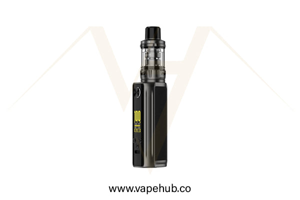 Vaporesso Target 100 Starter Kit carbon black available at Vape Hub Pakistan.