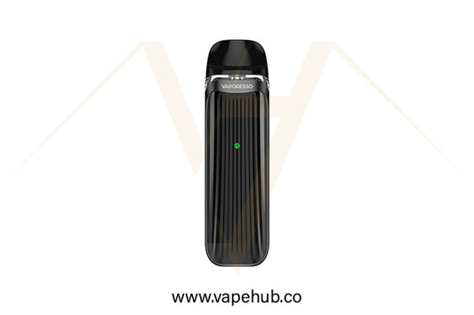 Vaporesso Luxe QS pod kit black available at Vape Hub Pakistan.