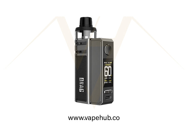 VOOPOO Drag E60 Pod Mod Kit black available at Vape Hub Pakistan.