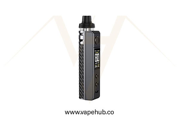 VOOPOO Drag H80 S Pod Mod Kit carbon fiber available at Vape Hub Pakistan.