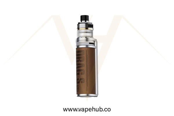 VOOPOO Drag S Pro Pod Mod Kit Sahara brown available at Vape Hub Pakistan.