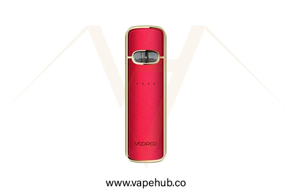 VOOPOO VMATE E Pod Kit red inlaid gold available at Vape Hub Pakistan.