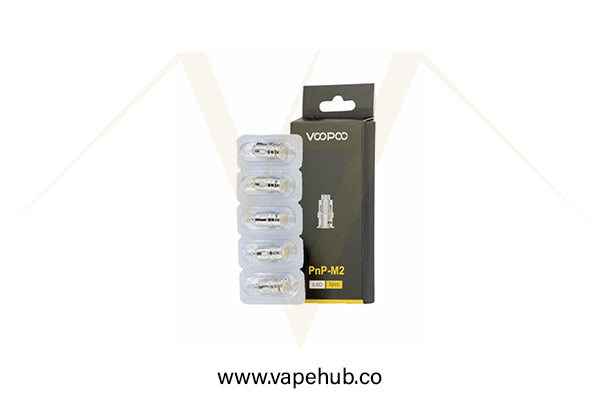 VOOPOO PNP replacement coil M2 0.6 ohm 20 - 28W available at Vape Hub Pakistan.