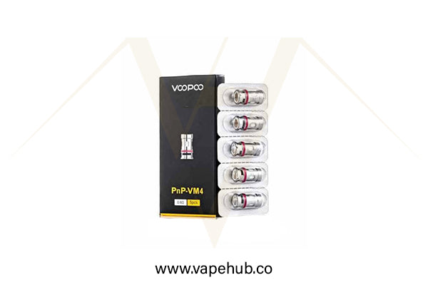 VOOPOO PNP replacement coil VM4 0.6 ohm 20 - 28W available at Vape Hub Pakistan.