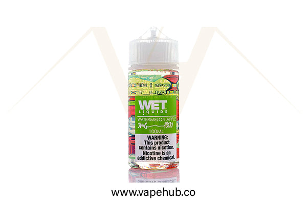 WET Watermelon Apple Iced 100ML available at Vape Hub Pakistan.