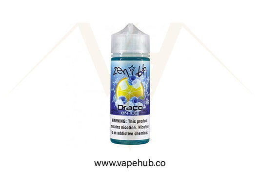Zenith Draco Ice 120ML available at Vape Hub Pakistan.
