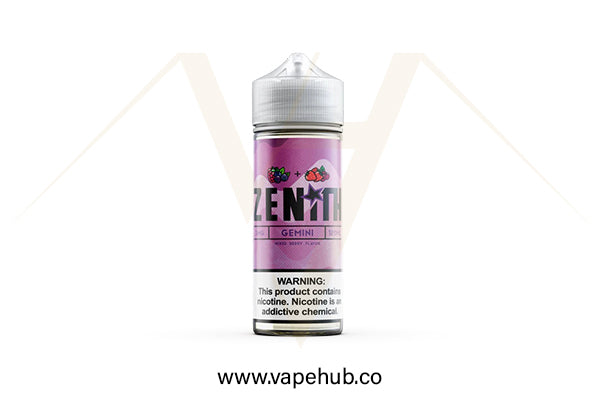 Zenith Gemini 120ML available at Vape Hub Pakistan.