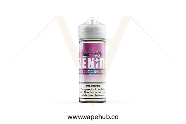 Zenith Gemini Ice 60ML available at Vape Hub Pakistan.