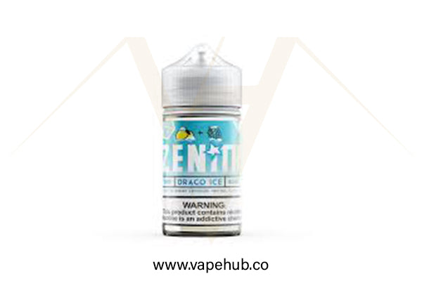 Zenith Draco Ice 30ML nicotine salt available at Vape Hub Pakistan.