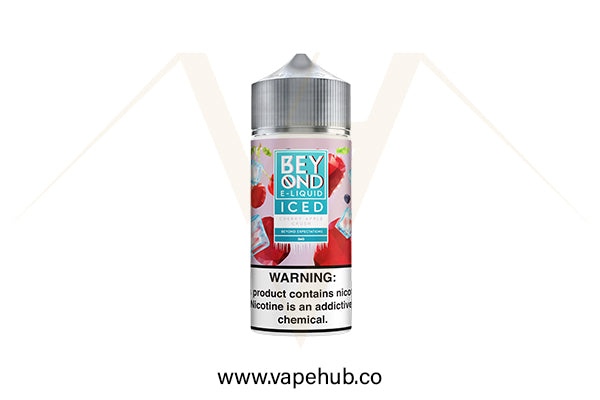 BEYOND by IVG Cherry Apple Crush Iced 100ML freebase available at Vape Hub Pakistan.