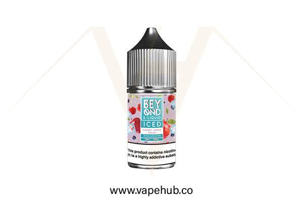 BEYOND by IVG Cherry Apple Crush Iced 10ML nicotine salt available at Vape Hub Pakistan.