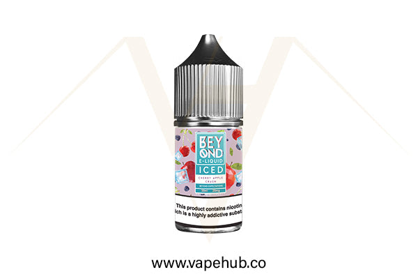 BEYOND by IVG Cherry Apple Crush Iced 10ML nicotine salt available at Vape Hub Pakistan.