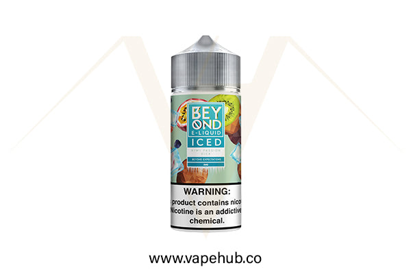 BEYOND by IVG Kiwi Passion Kick Iced 100ML freebase available at Vape Hub Pakistan.