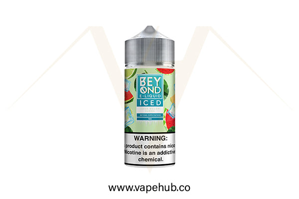 BEYOND by IVG Sour Melon Surge Iced 100ML freebase available at Vape Hub Pakistan.