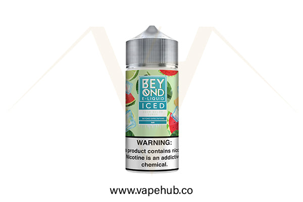 BEYOND by IVG Sour Melon Surge Iced 100ML freebase available at Vape Hub Pakistan.