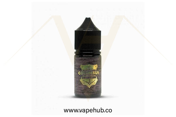 Columbus Sweet Tobacco 30ml nicotine salt available at Vape Hub Pakistan.