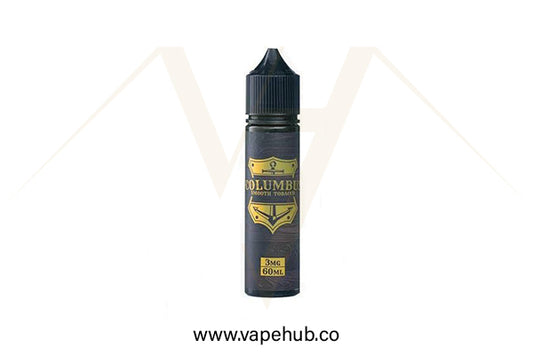 Columbus Smooth Tobacco 60ml available at Vape Hub Pakistan.