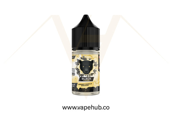 Dr. Vapes Panther Series Desserts BLACK Custard ( Creamy Vanilla Custard ) 30ml available at Vape Hub Pakistan.