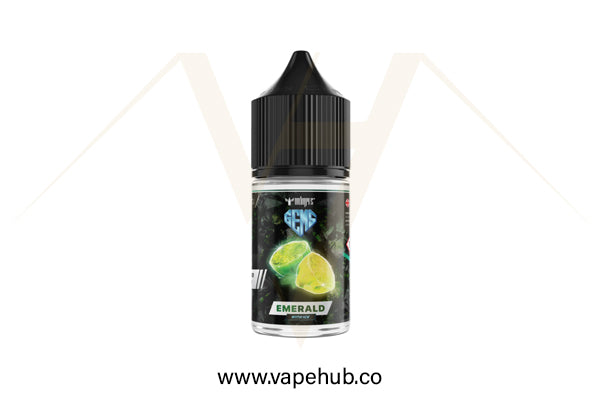 Dr. Vapes Gems Emerald ( Limy Lemon ) 30ml nicotine salt available at Vape Hub Pakistan.