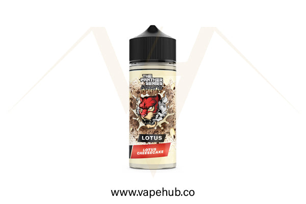 Dr. Vapes Panther Series Desserts Lotus ( Lotus Cheesecake ) 60ml available at Vape Hub Pakistan.