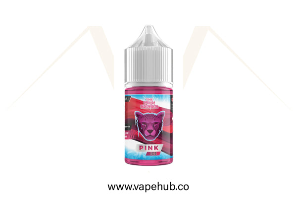 Dr. Vapes Panther Series Pink Ice ( Blackcurrant soft drink ) 30ml nicotine salt available at Vape Hub Pakistan.