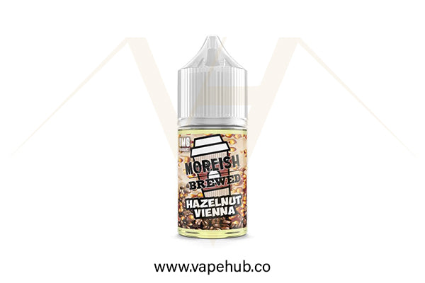 Moreish Puff Brewed Hazelnut Vienna 30ML nicotine salt available at Vape Hub Pakistan.