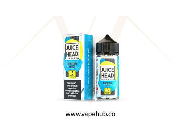 Juice Head Blueberry Lemon Extra Freeze 100ml available at Vape Hub Pakistan.