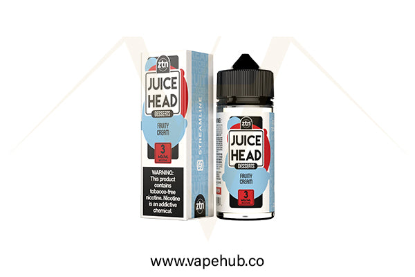 Juice Head Fruity Cream 100ml available at Vape Hub Pakistan.